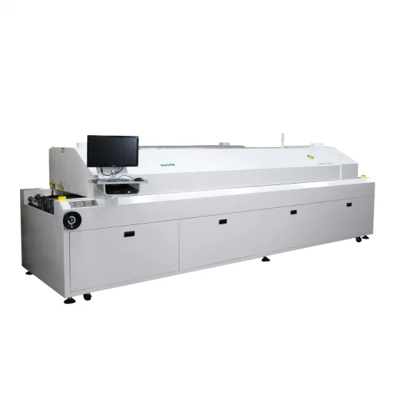 Schweißgerät SMD-Reflow-Lötofen SMT, 8-Zonen-PCB-Reflow-Lötofen / LED-Löt-Reflow-Ofen