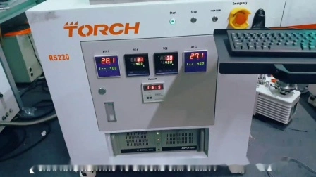 Torch 2021 Stickstoff-Wasserstoff-Hybrid-Ameisensäure-Vakuum-Reflow-Schweißen Vakuum-Reflow-Ofen RS220 mit niedrigem Hohlraumverhältnis