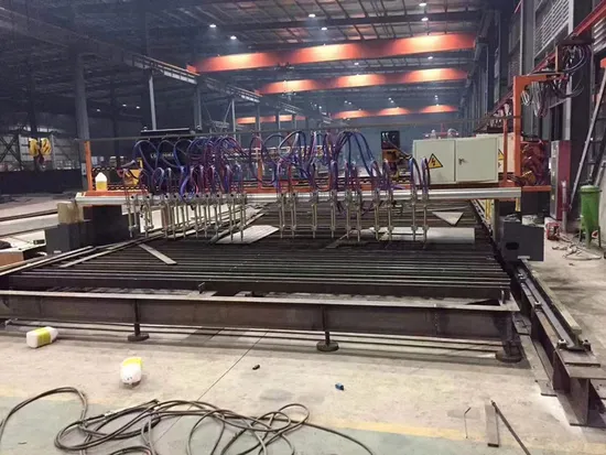 Hochpräzise CNC-Plasmaschneider-Plasmaschneidmaschine aus Metall und Stahl mit Sauerstoffgas
